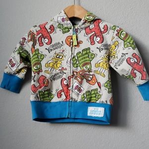 Yo Gabba Gabba Hoodies x 2